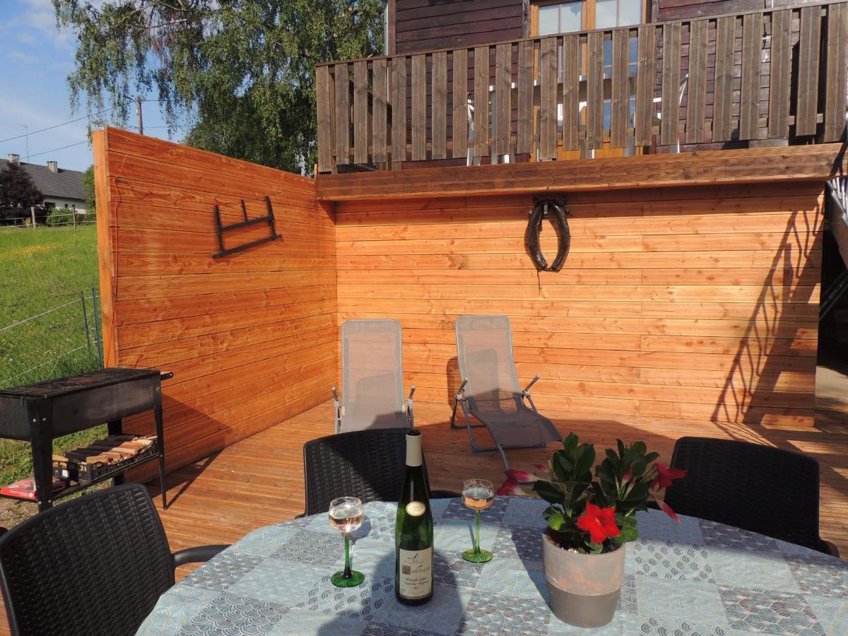 Au Chalet Bain Nordique Neuf Independant Calme Assure Haselbourg Buitenkant foto