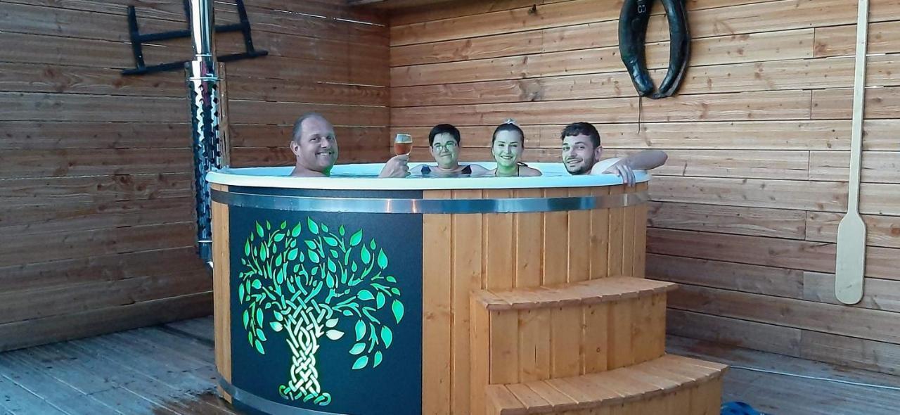 Au Chalet Bain Nordique Neuf Independant Calme Assure Haselbourg Buitenkant foto